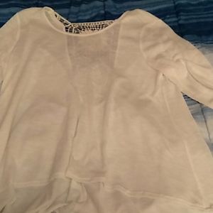 White vintage shirt
